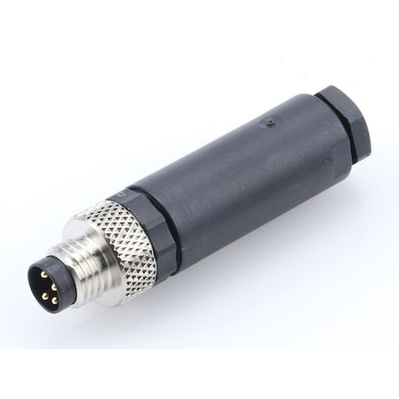 Molex FA M8 4P MA STR SCR UNSH 1200910025